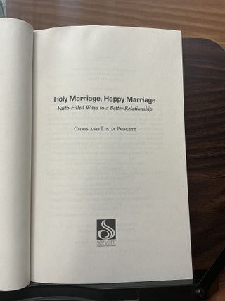 Holy Marriage, Happy Marriage