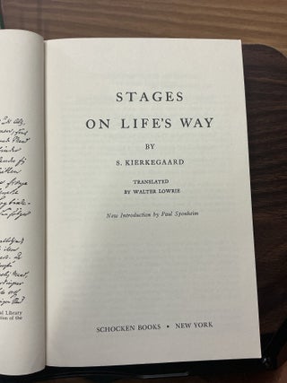 Stages On Life's Way
