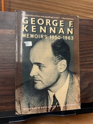 Item #1281 Memoirs 1950-1963. George Kennan