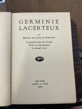 Germinie Lacerteux