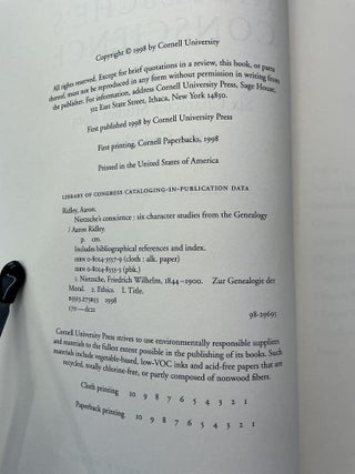 Nietzsche's Conscience