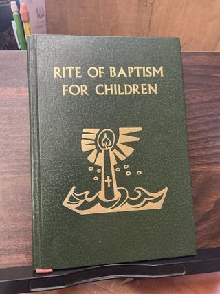 Item #1424 Rite Of Baptism For Children