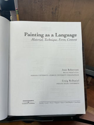 Painting as a Language