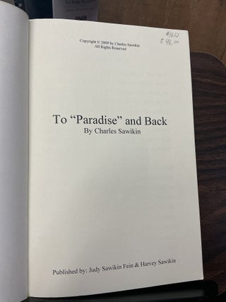 To "Paradise" and Back
