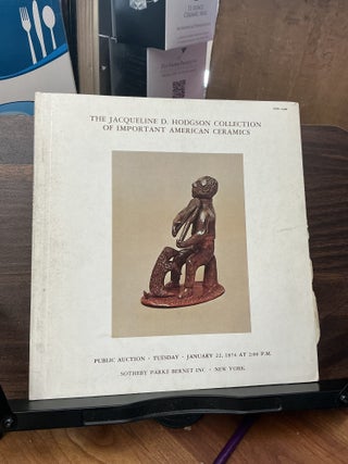 Item #1706 The Jacqueline D. Hodgson Collection Of Important American Ceramics