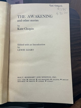 The Awakening and Other Stories