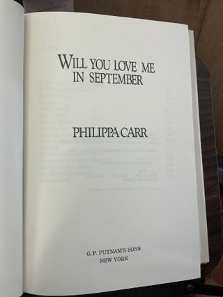 Will you Love me in September