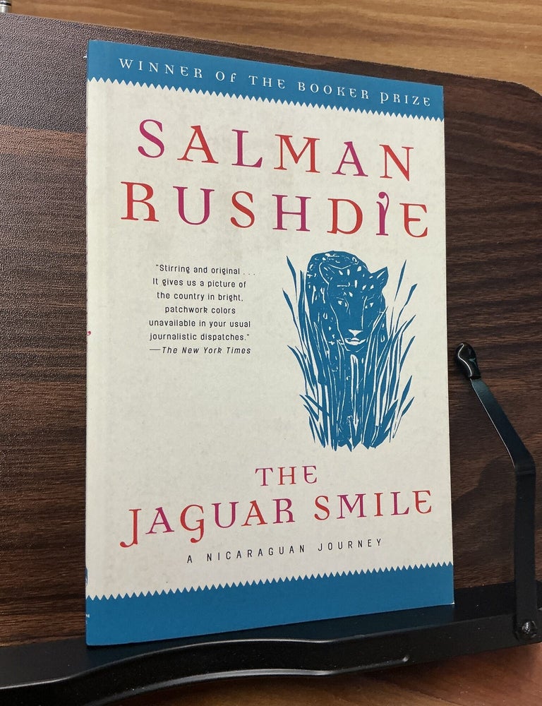 Item #445 The Jaguar Smile. Salman Rushdie.