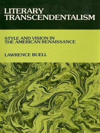 Item #54 Literary Transcendentalism. Lawrence Buell