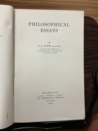 Philosophical Essays