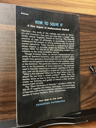 How To Solve It