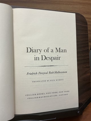 Diary Of A Main In Despair
