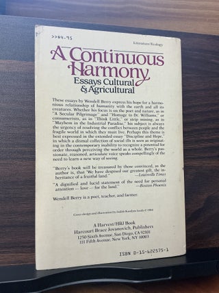 A Continuous Harmony