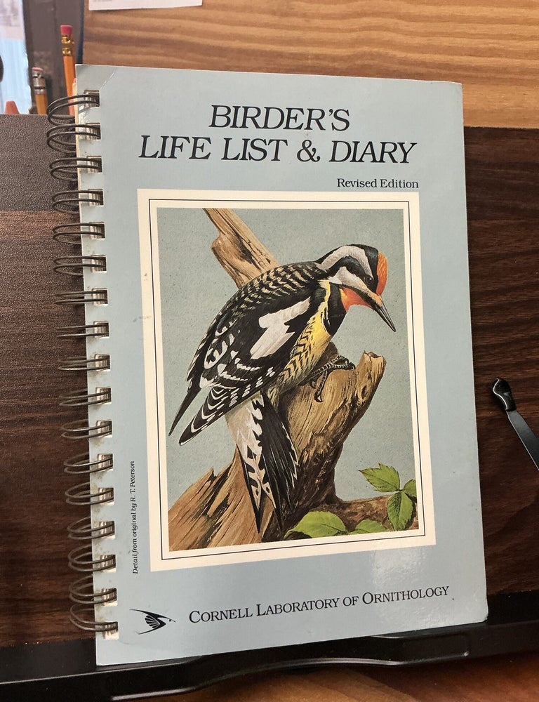 Item #970 Birder's Life List & Diary. Steven C. Sibley.
