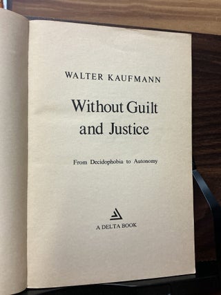Without Guilt And Justice